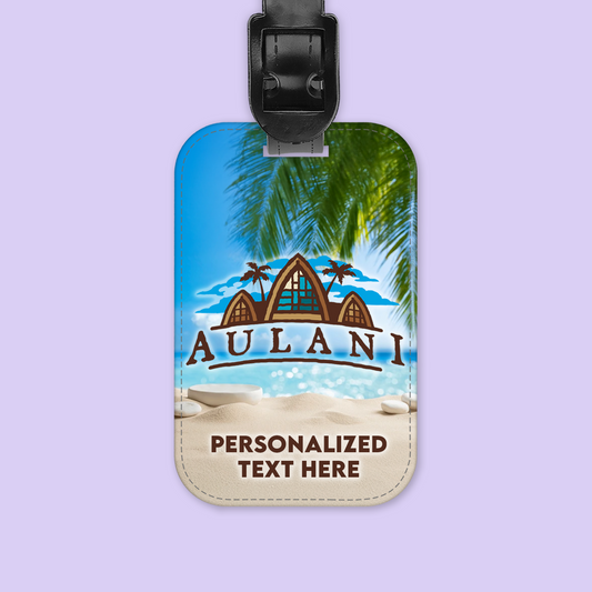 Disney Personalized Aulani Luggage Tag - Two Crafty Gays