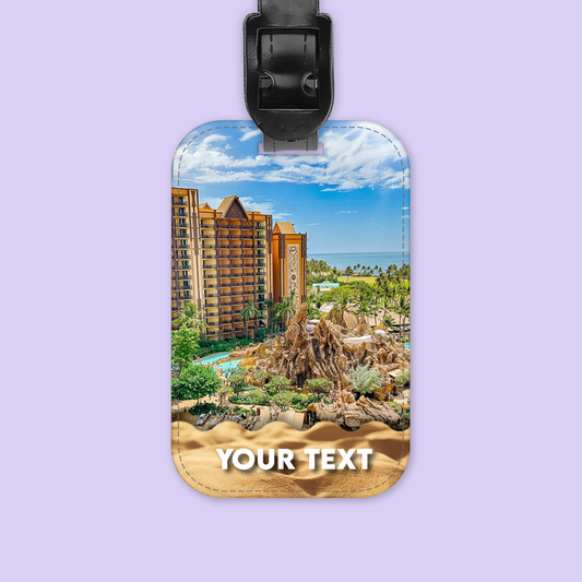 Disney Personalized Aulani Luggage Tag - Two Crafty Gays