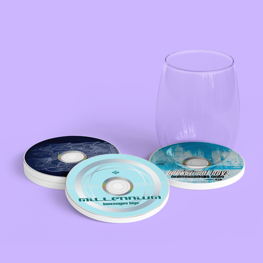 Throwback CD Coasters - Backstreet Boys