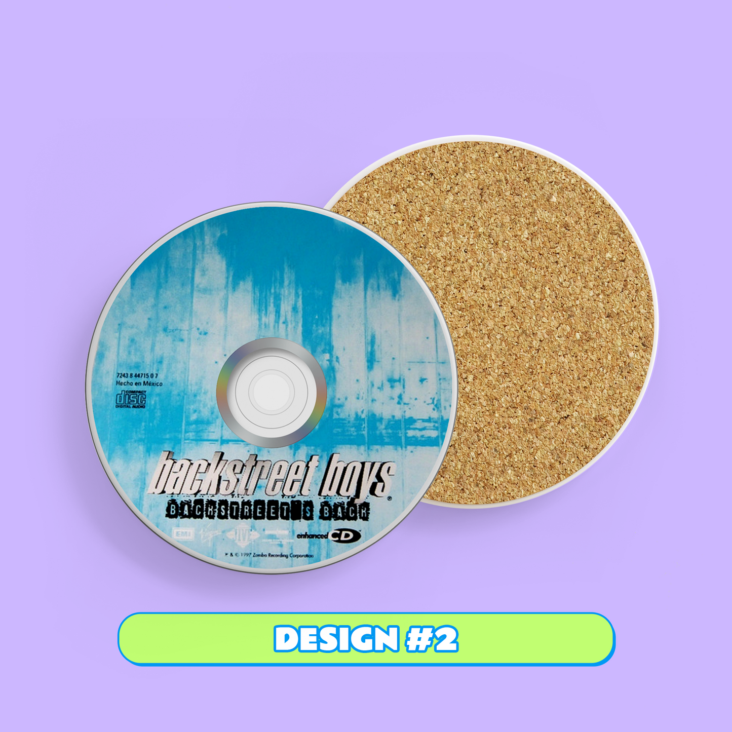 Throwback CD Coasters - Backstreet Boys