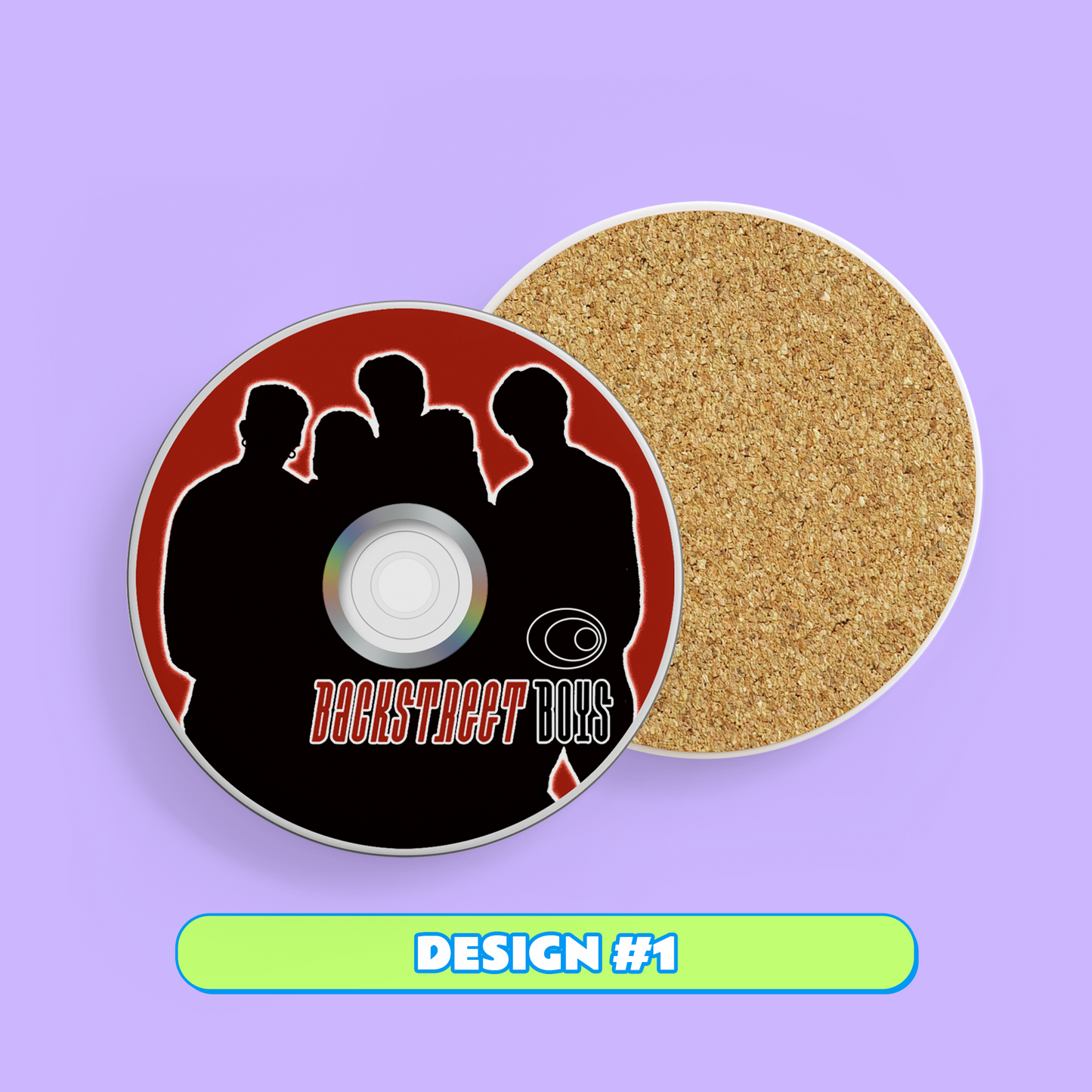 Throwback CD Coasters - Backstreet Boys