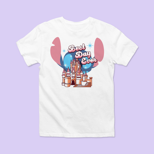 Disney Best Day Ever Shirt - Stitch - Two Crafty Gays