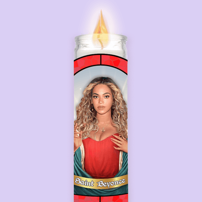 Beyonce Prayer Candle - Two Crafty Gays