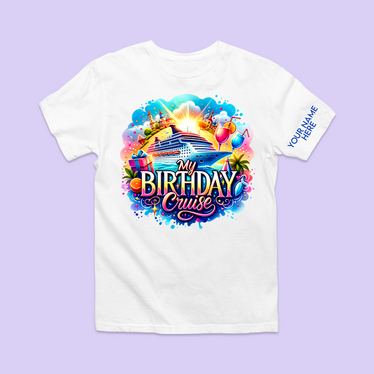 Birthday Cruise Personalized Shirt - Two Crafty Gays