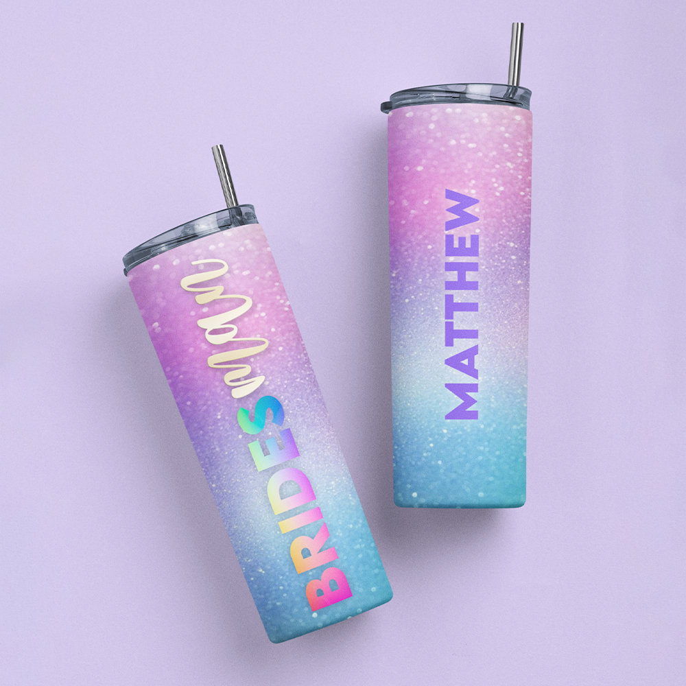 Bach Bash Personalized Tumbler - Bridesman - Two Crafty Gays
