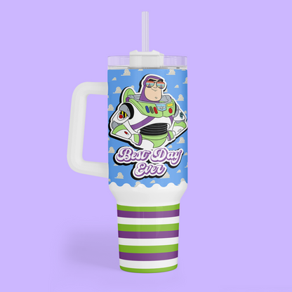 Disney Best Day Ever 40 oz Tumbler - Toy Story - Two Crafty Gays