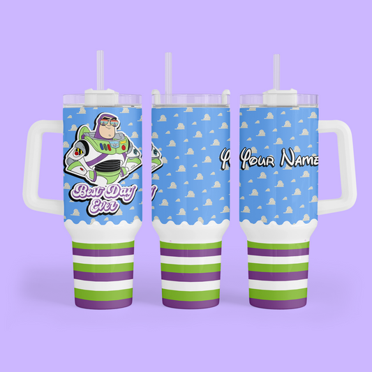 Disney Best Day Ever 40 oz Tumbler - Toy Story - Two Crafty Gays