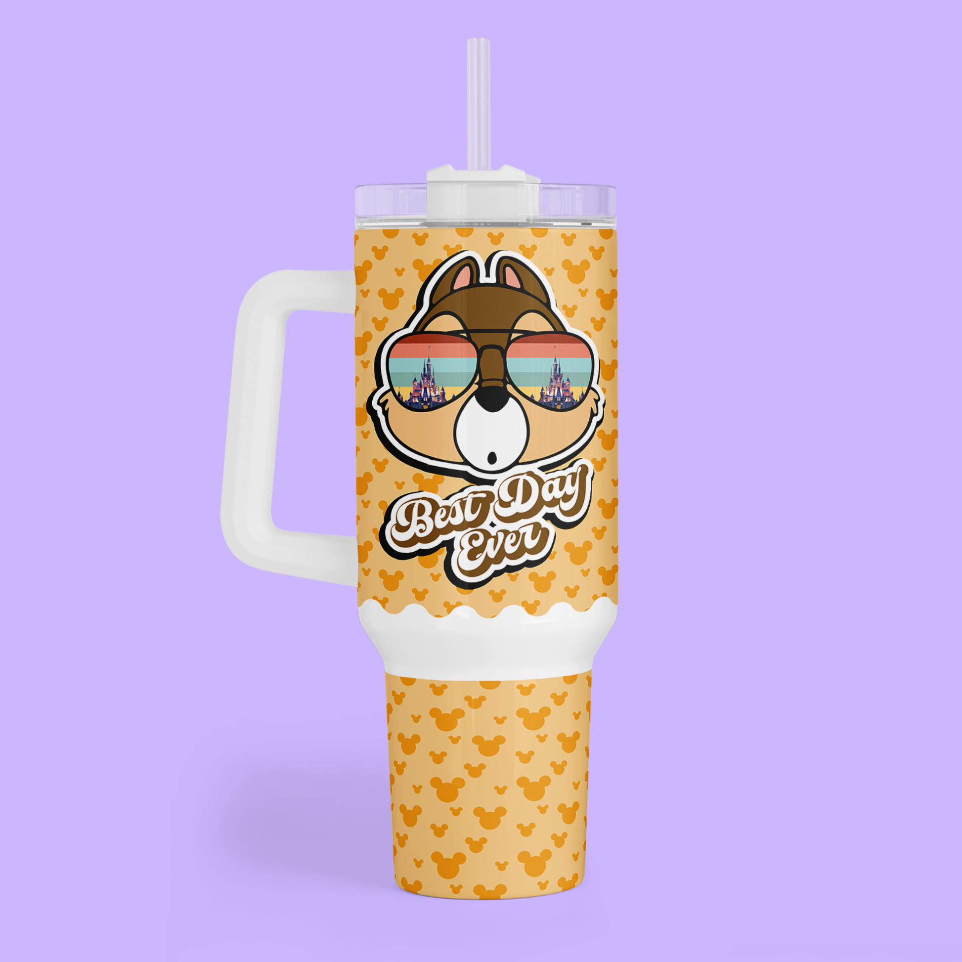 Disney Best Day Ever 40 oz Tumbler - Mickey & Friends - Two Crafty Gays