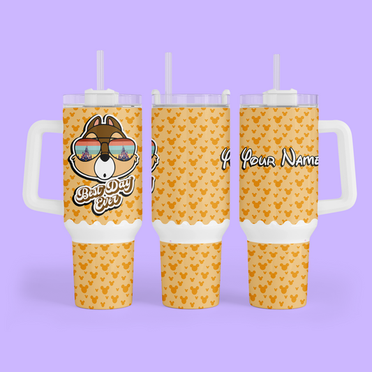 Disney Best Day Ever 40 oz Tumbler - Mickey & Friends - Two Crafty Gays