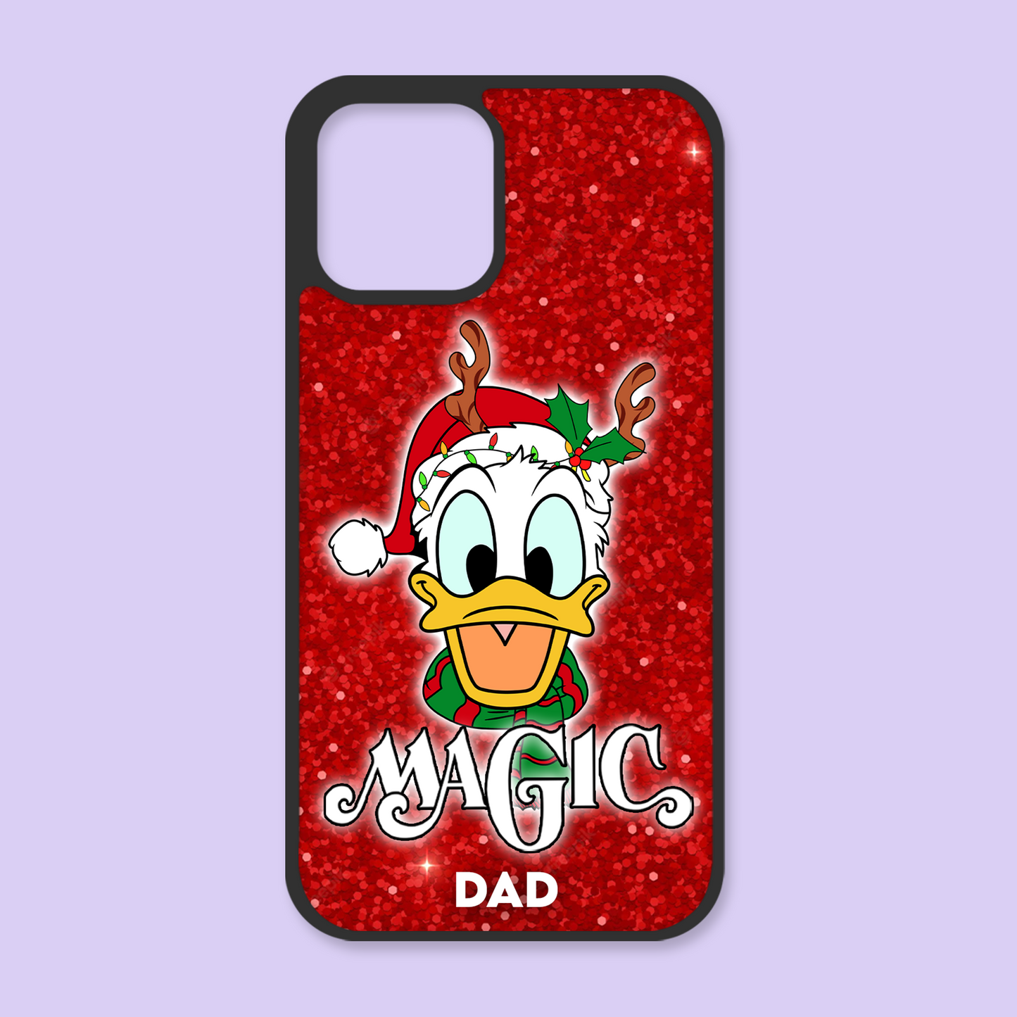 Disney Cruise Christmas Personalized iPhone Case - Donald - Two Crafty Gays
