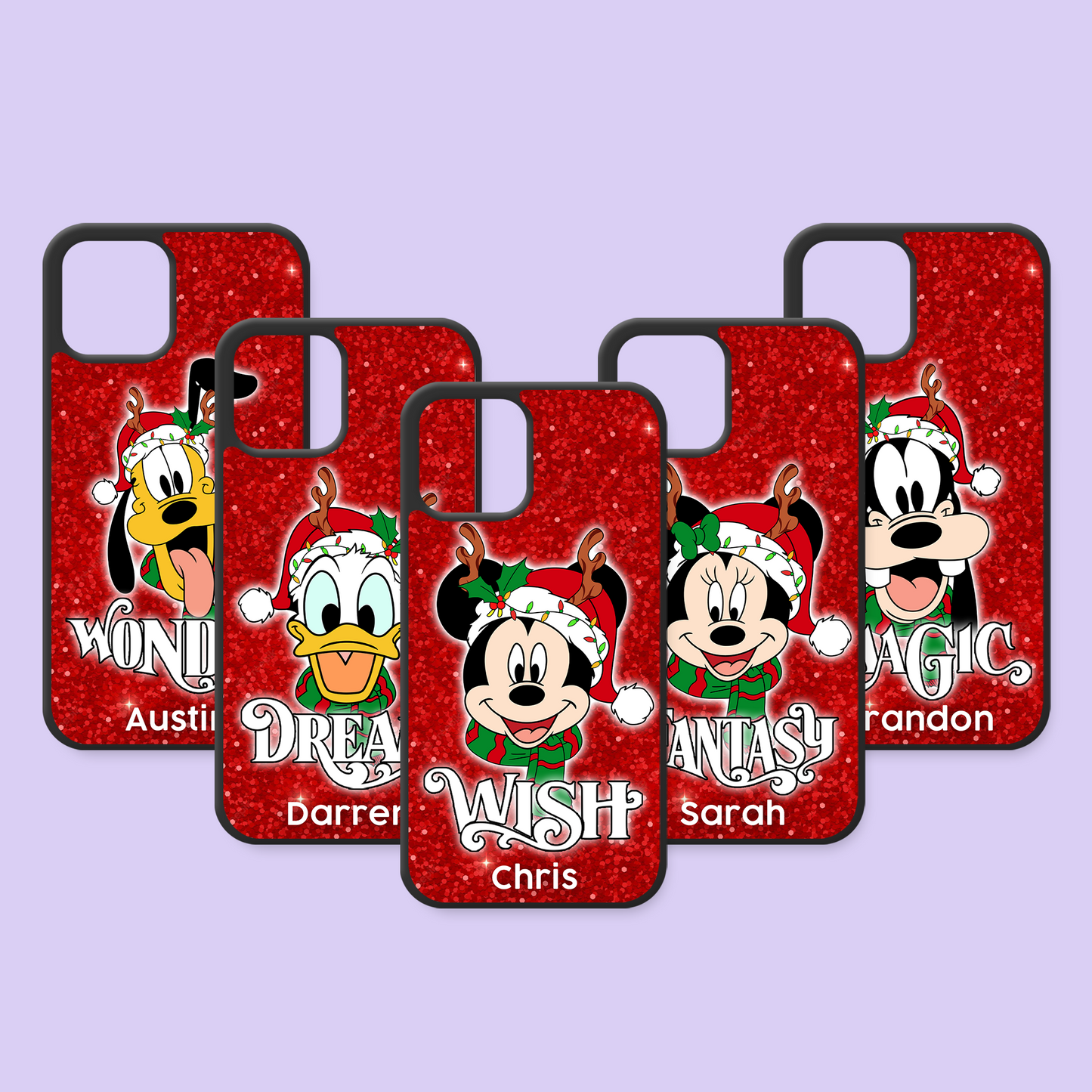 Disney Cruise Christmas Personalized iPhone Case - Daisy - Two Crafty Gays