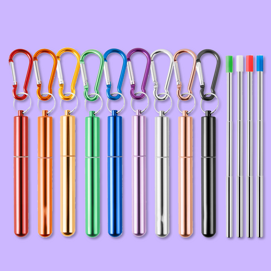 Collapsible Straw - Two Crafty Gays