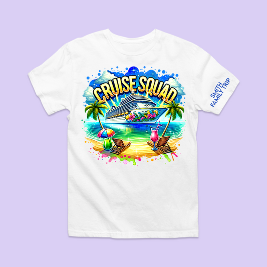Cruise Squad Personalized Shirt - Two Crafty Gays