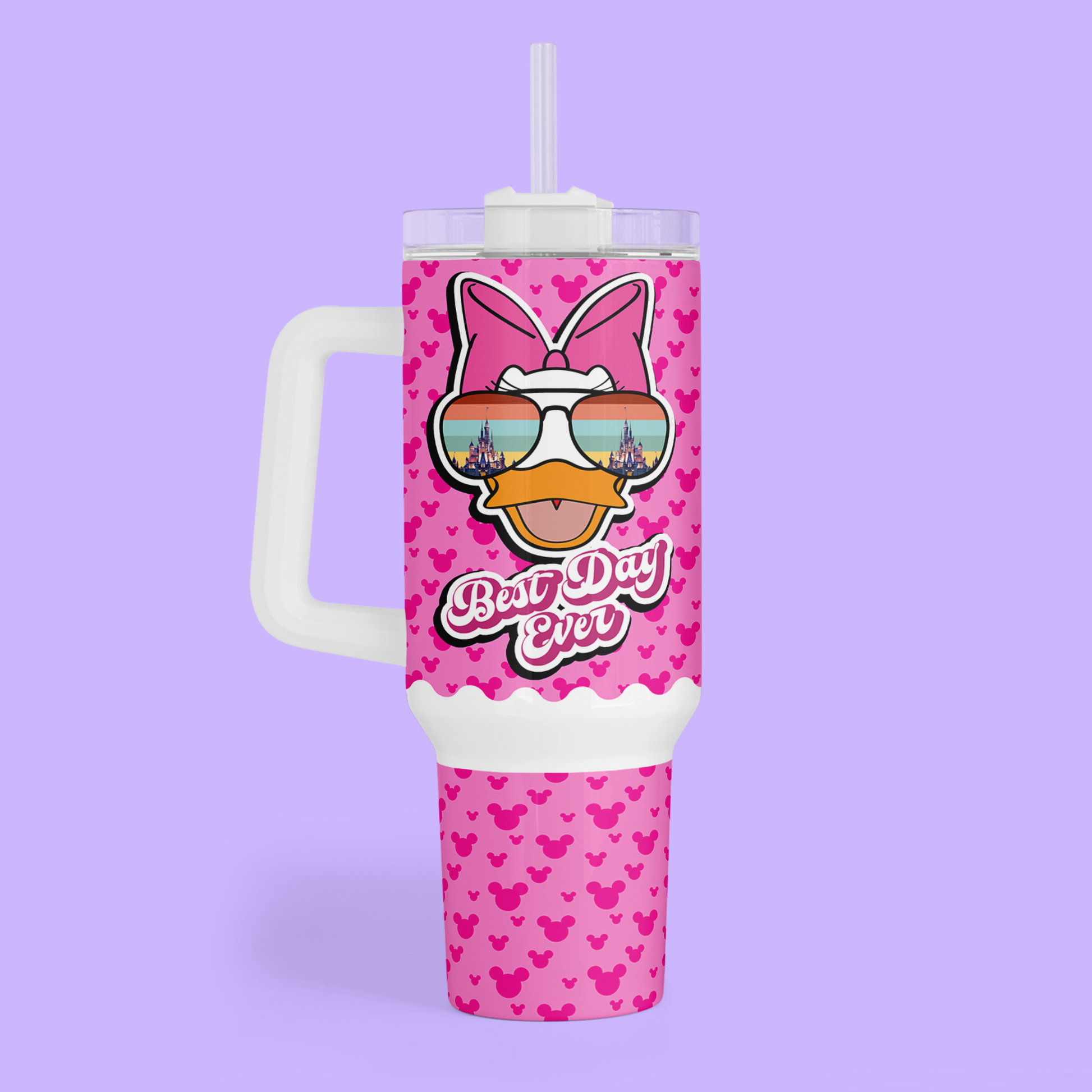 Disney Best Day Ever 40 oz Tumbler - Mickey & Friends - Two Crafty Gays