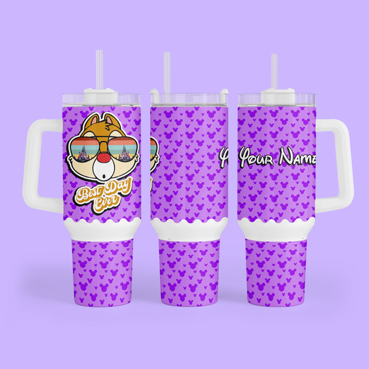 Disney Best Day Ever 40 oz Tumbler - Mickey & Friends - Two Crafty Gays