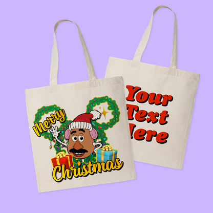 Disney Personalized Christmas Tote Bag - Toy Story - Two Crafty Gays