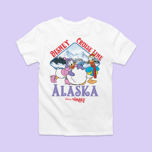 Disney Cruise Alaska Personalized Shirt - Donald & Daisy - Two Crafty Gays