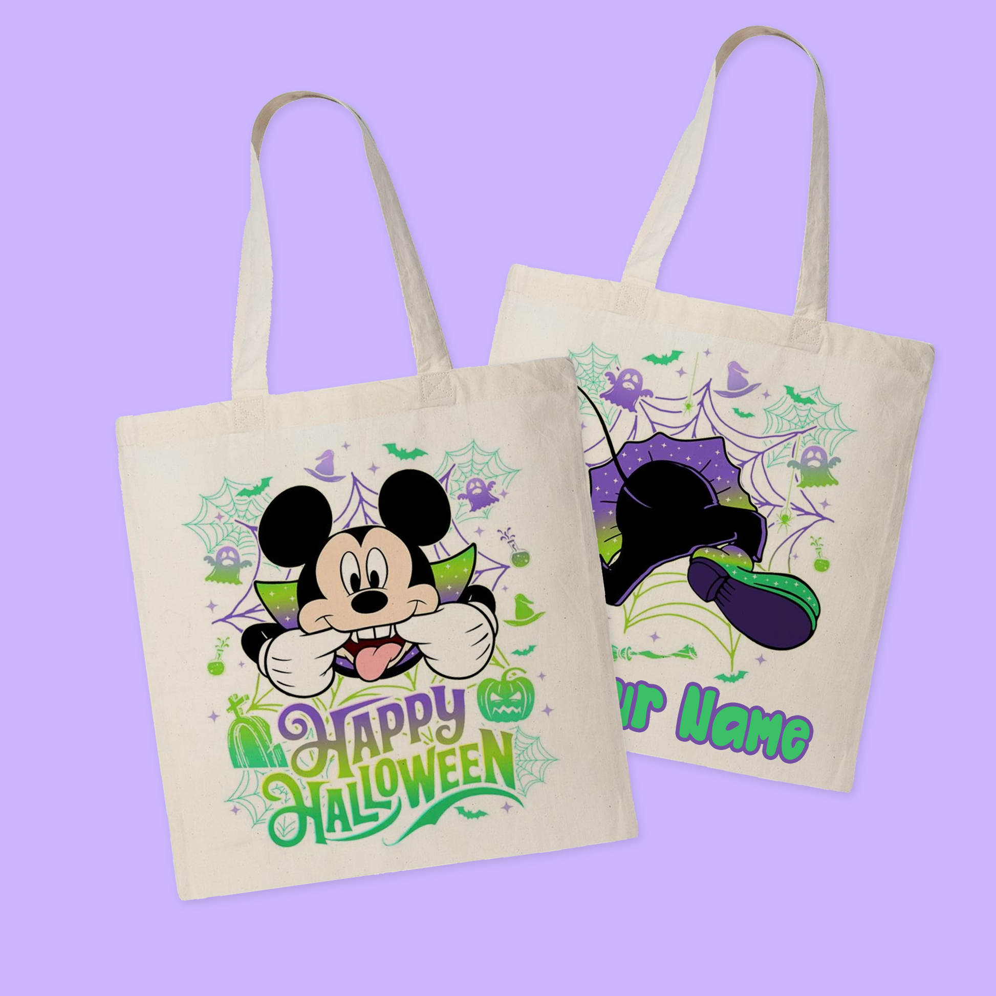 Disney Halloween Tote Bag - Two Crafty Gays