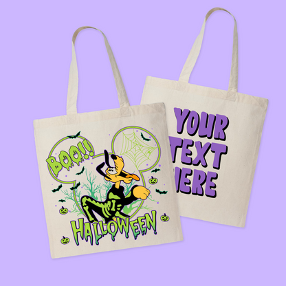 Disney Personalized Halloween Tote Bag - Two Crafty Gays