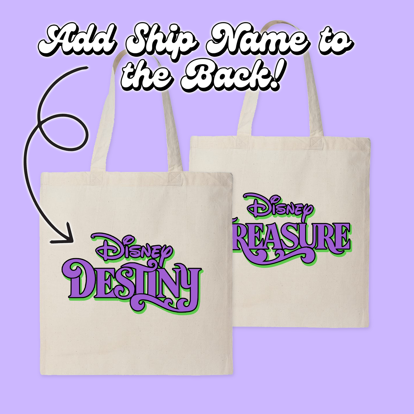 Disney Personalized Halloween Tote Bag - Two Crafty Gays