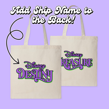Disney Personalized Halloween Tote Bag - Two Crafty Gays