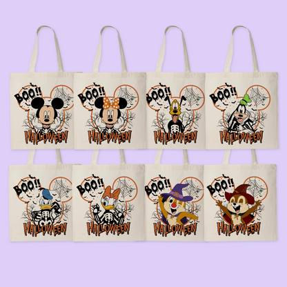 Disney Personalized Halloween Tote Bag - Two Crafty Gays