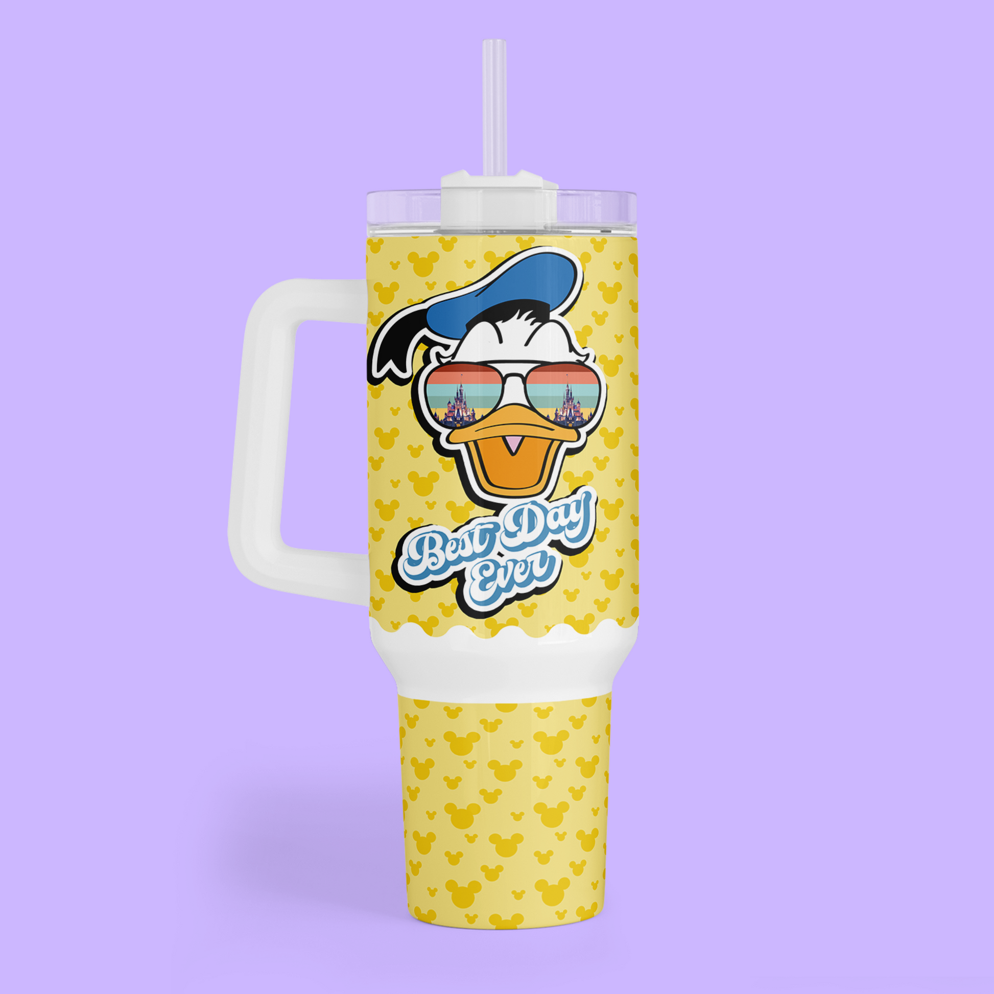 Disney Best Day Ever 40 oz Tumbler - Mickey & Friends - Two Crafty Gays