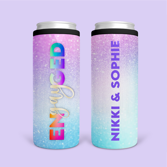 Bach Bash Slim Can Cooler - Engayged - Two Crafty Gays