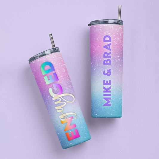 Bach Bash Personalized Tumbler - Engayged - Two Crafty Gays