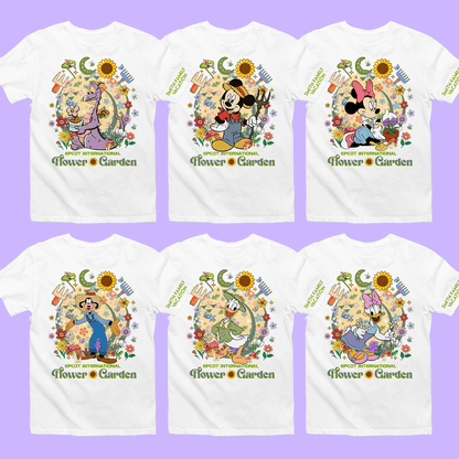 Disney Epcot Personalized Shirt - Flower & Garden Festival - Two Crafty Gays