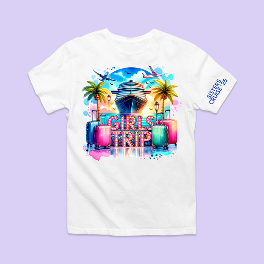 Girls Trip Cruise Personalized Shirt - Two Crafty Gays