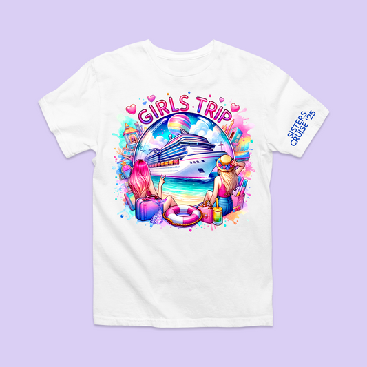 Girls Trip Cruise Personalized Shirt - Two Crafty Gays