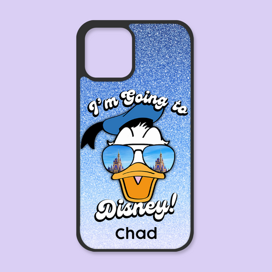 Going to Disney Personalized iPhone Case - Donald - Two Crafty Gays
