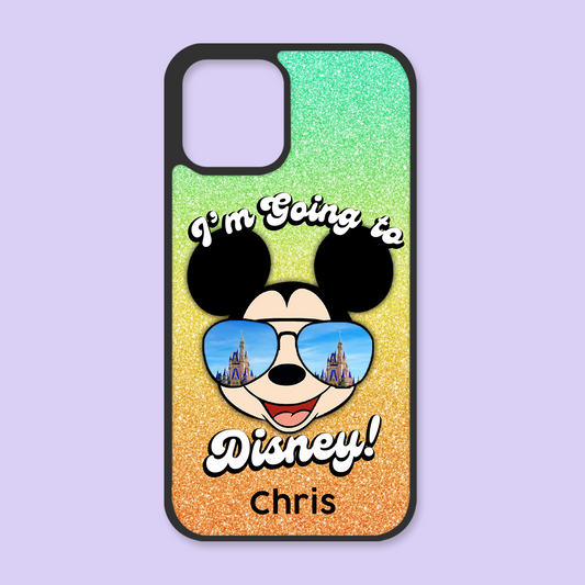 Going to Disney Personalized iPhone Case - Mickey - Two Crafty Gays