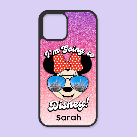 Going to Disney Personalized iPhone Case - Minnie - Two Crafty Gays