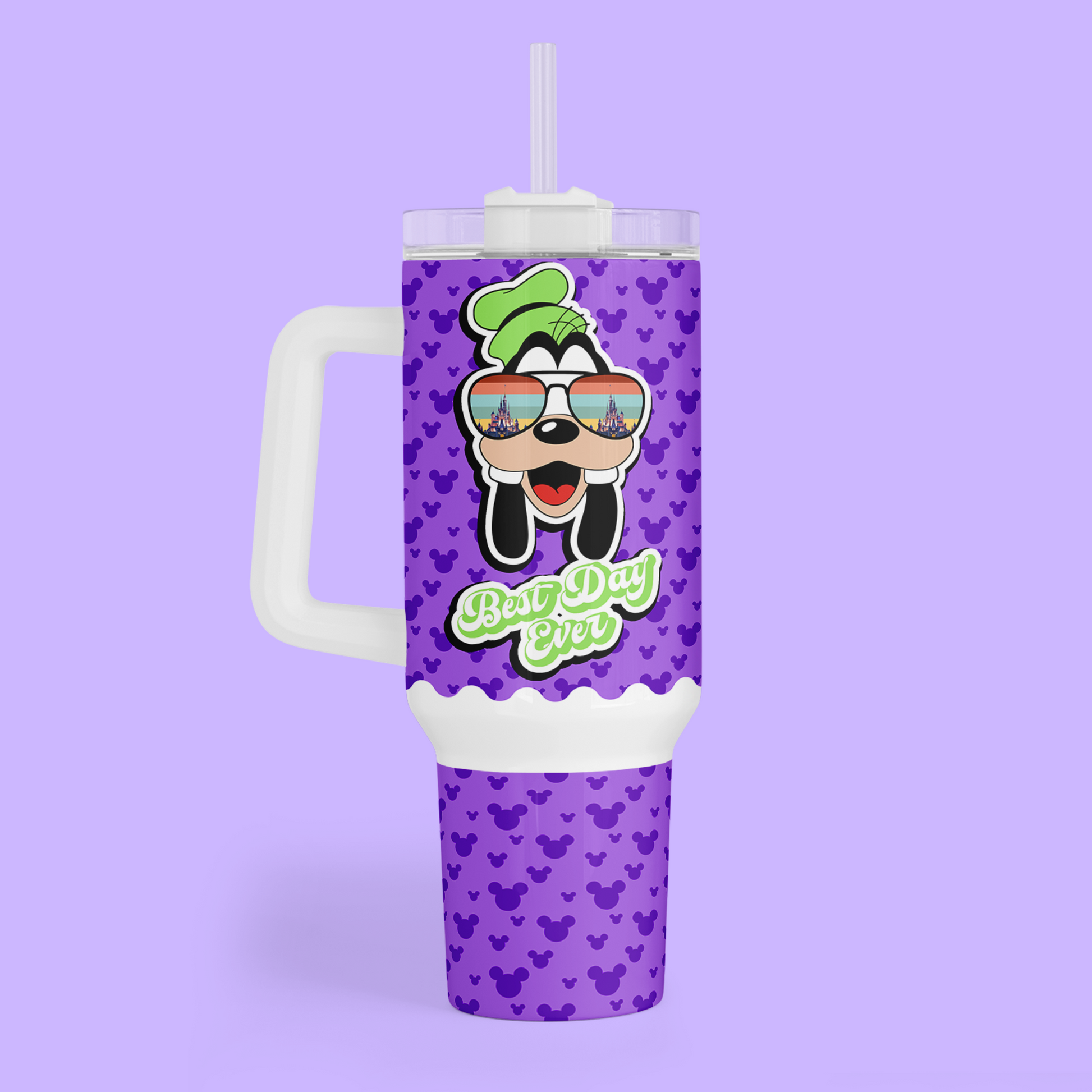 Disney Best Day Ever 40 oz Tumbler - Mickey & Friends - Two Crafty Gays