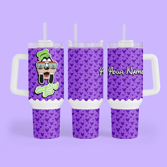 Disney Best Day Ever 40 oz Tumbler - Mickey & Friends - Two Crafty Gays