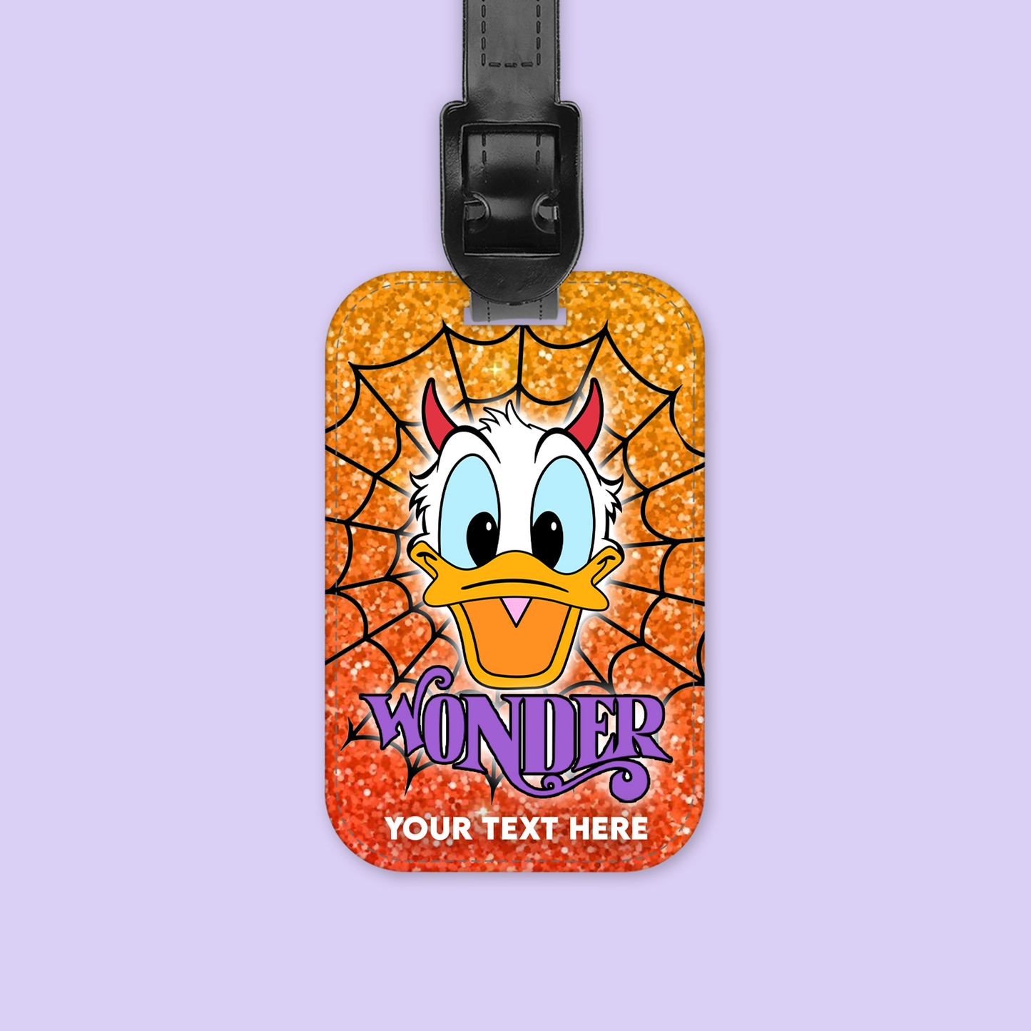 Disney Cruise Line Personalized Halloween Luggage Tag - Mickey & Friends - Two Crafty Gays