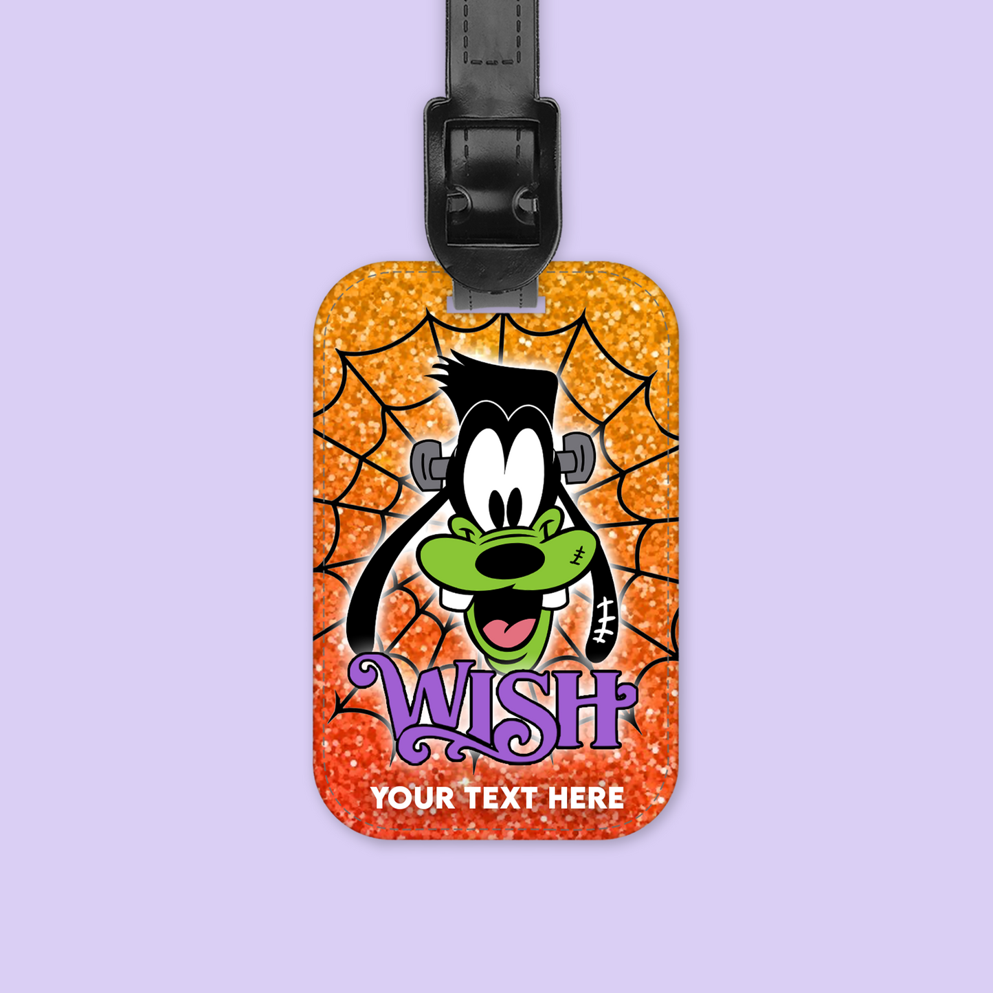 Disney Cruise Line Personalized Halloween Luggage Tag - Mickey & Friends - Two Crafty Gays