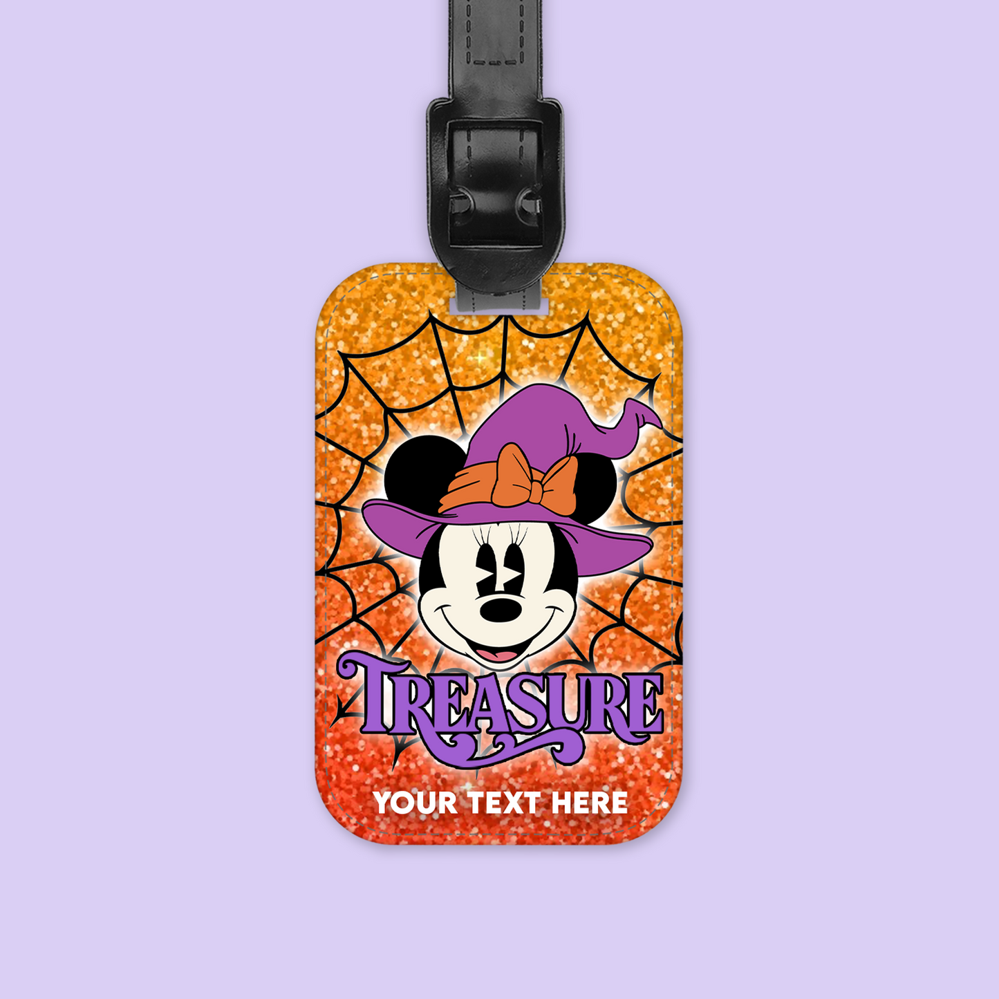 Disney Cruise Line Personalized Halloween Luggage Tag - Mickey & Friends - Two Crafty Gays