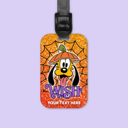 Disney Cruise Line Personalized Halloween Luggage Tag - Mickey & Friends - Two Crafty Gays