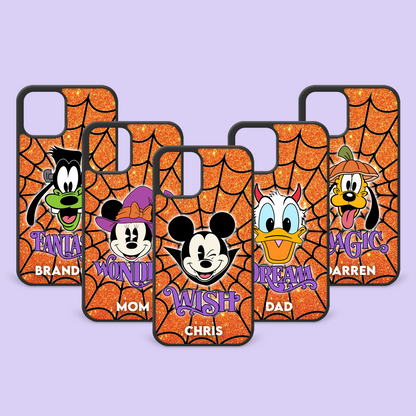 Disney Cruise Halloween Personalized iPhone Case - Pluto - Two Crafty Gays