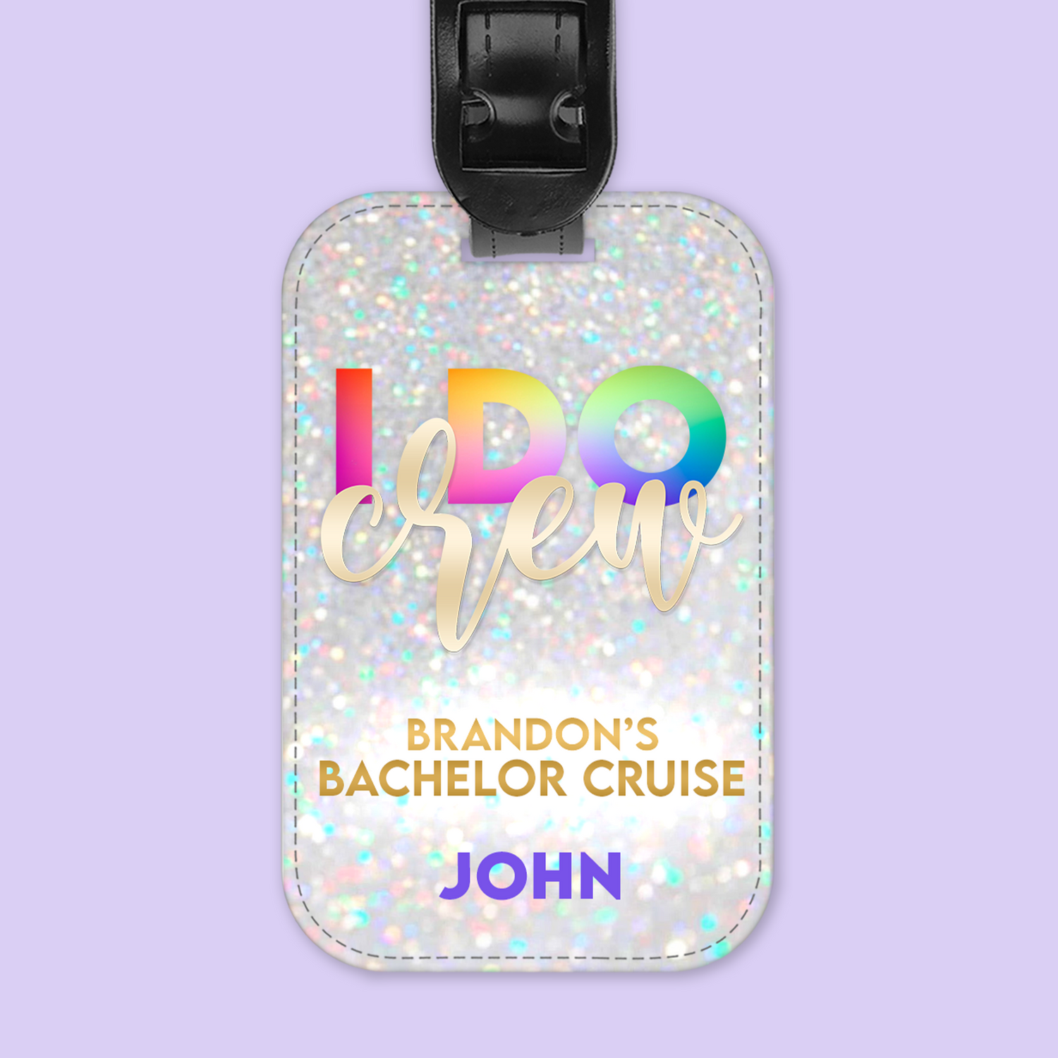 Bach Bash Personalized Luggage Tag - I Do Crew - Two Crafty Gays