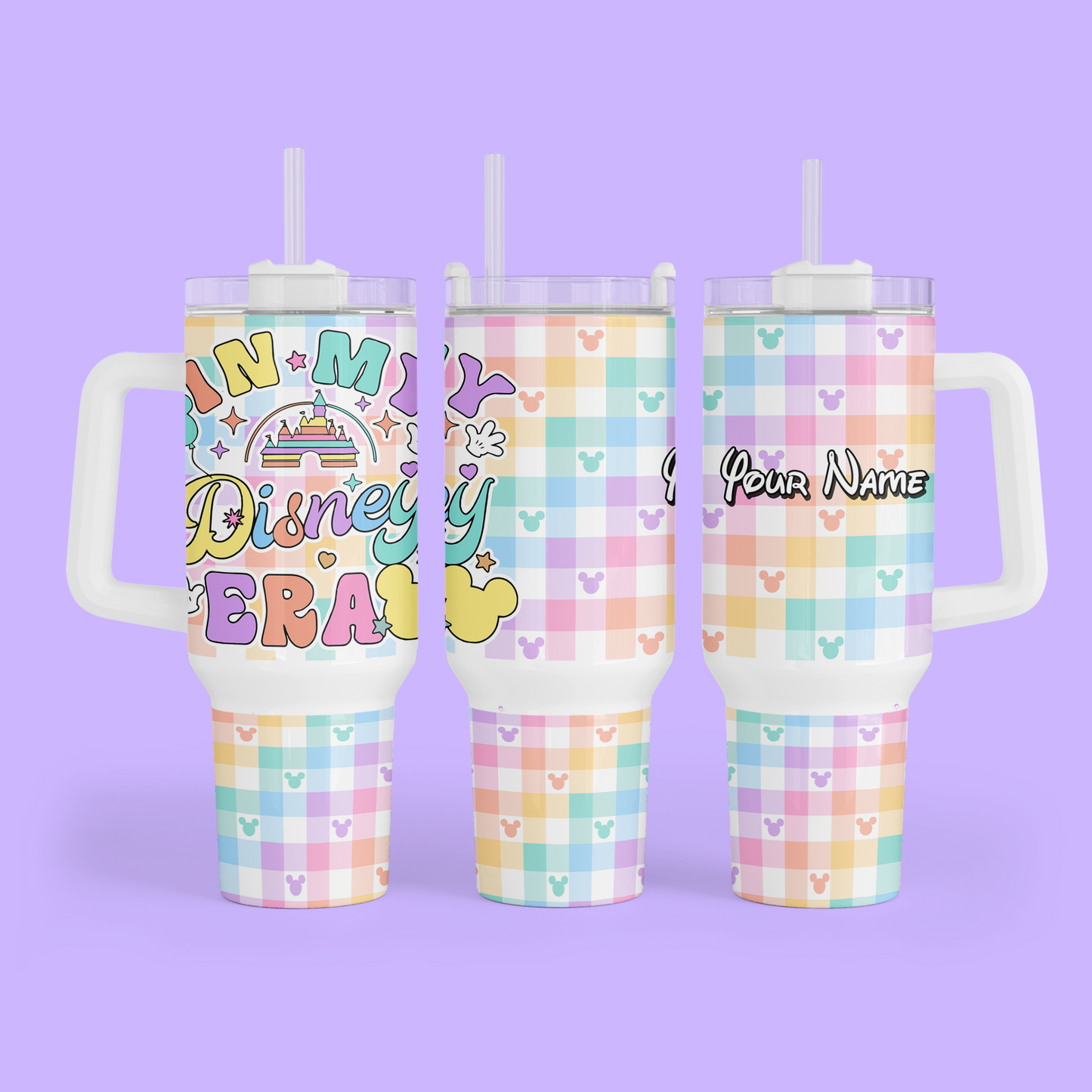 Disney 40 oz Tumbler - In My Disney Era - Two Crafty Gays