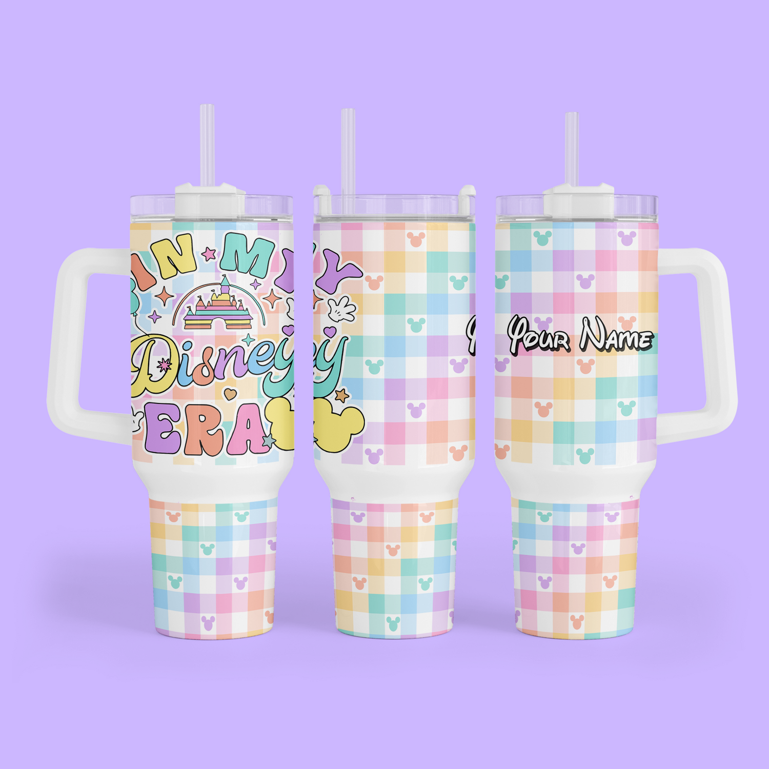 Disney 40 oz Tumbler - In My Disney Era - Two Crafty Gays