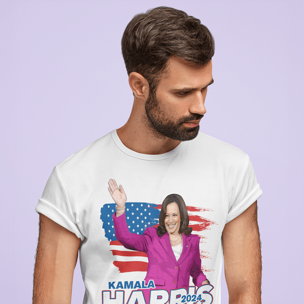 Kamala Harris 2024 Shirt - Flag