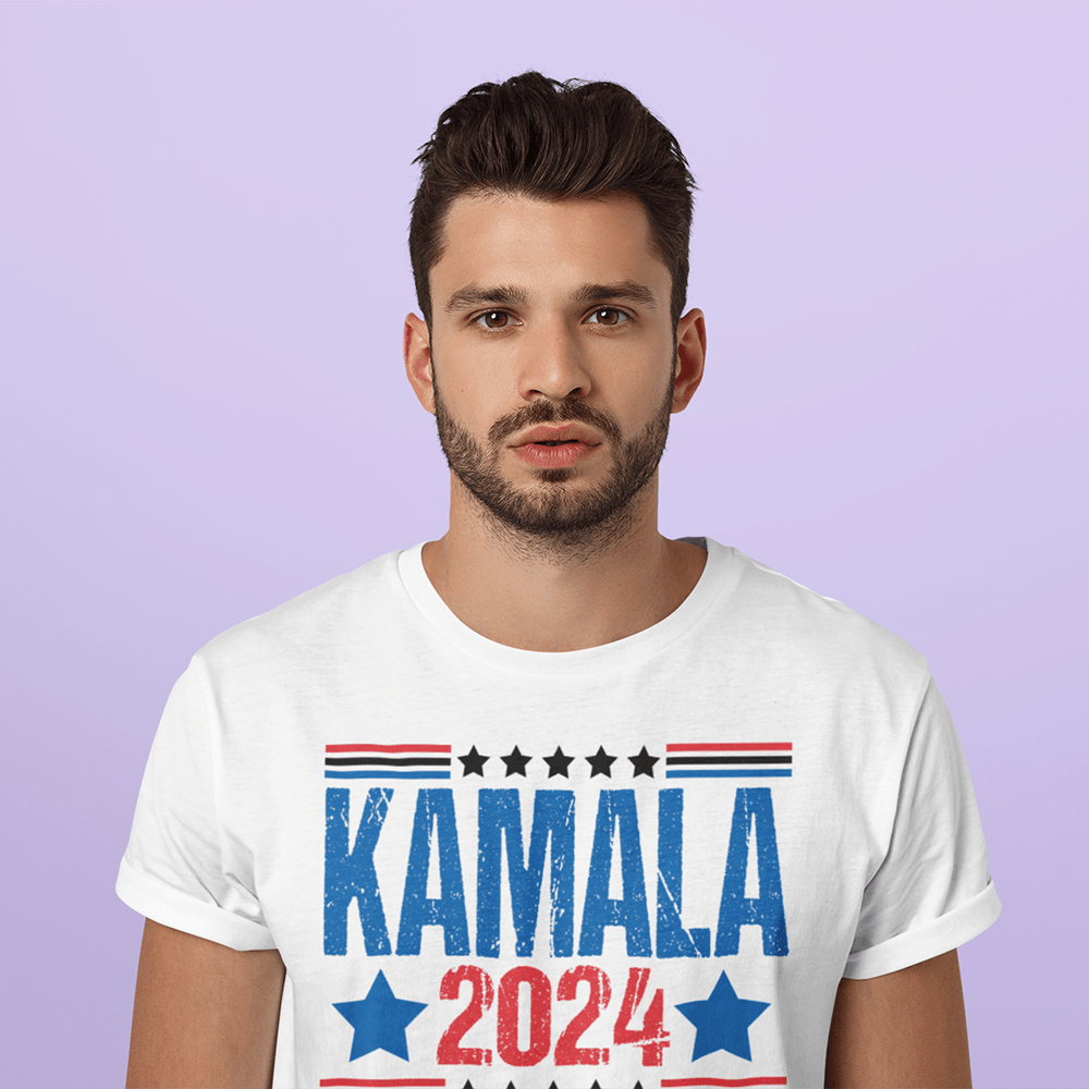 Kamala Harris 2024 Shirt - Blue Text