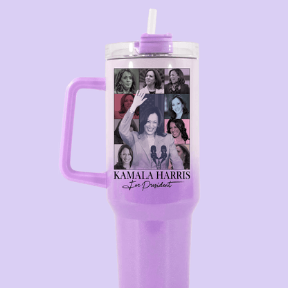 Kamala Harris 40oz Quencher Tumbler - Eras Poster