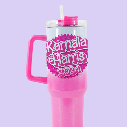 Kamala Harris 40oz Quencher Tumbler - Barbie