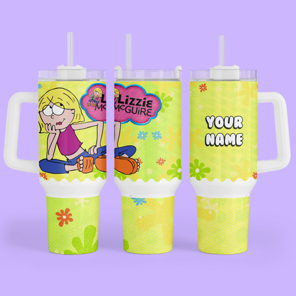 Lizzie McGuire 40 oz Quencher Tumbler - Two Crafty Gays